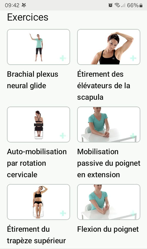 Programme d'exercices en ligne Syndrome du tunnel ulnaire