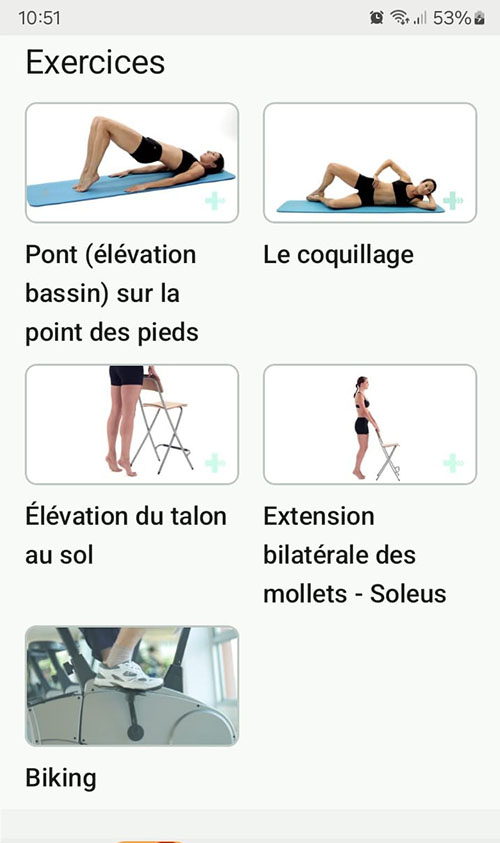 Programme d'exercices en ligne Tendinopathie du tendon d'Achille